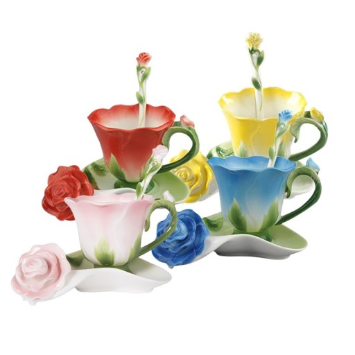 Conjunto de chá em porcelana 3 pcs A1101