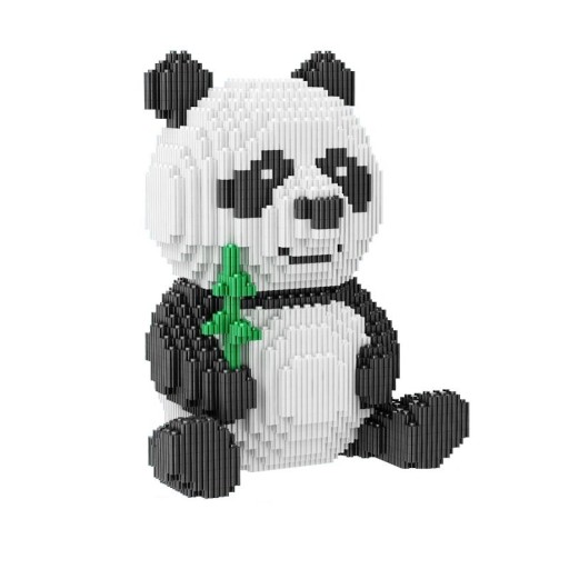 Conjunto de construção panda 3689 pcs