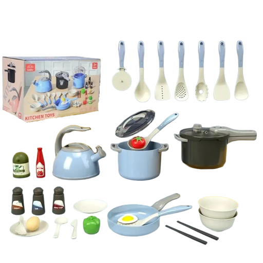 Conjunto de cozinha infantil 32 pcs