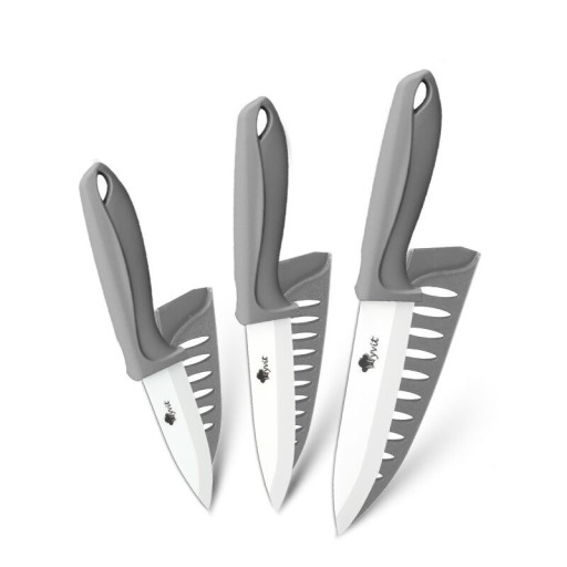 Conjunto de facas de cerâmica 3 pcs