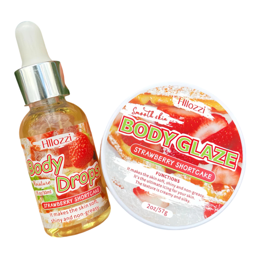 Conjunto de Gel Corporal 57 g + Óleo Corporal 30 ml Hidratante Não Gorduroso Cuidadoso Gel e Óleo Várias Fragrâncias Cuidados