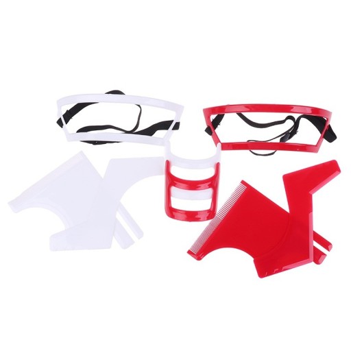 Conjunto de moldes de barbear 4 pcs