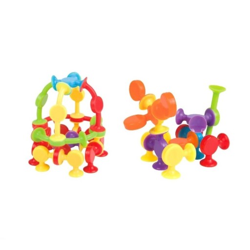 Conjunto de peças com ventosas 48 pcs