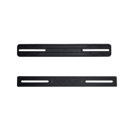 Conjunto de pegas para bagagens 2 pcs 22,7 x 3 cm 23,7 x 2,5 cm TPU e plástico Pegas de substituição para malas Pegas resistentes para reparação de bagagens