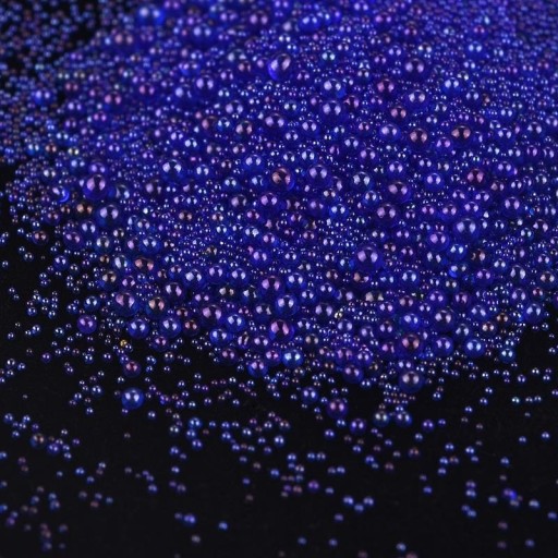 Conjunto de pérolas de vidro para fabrico de joias