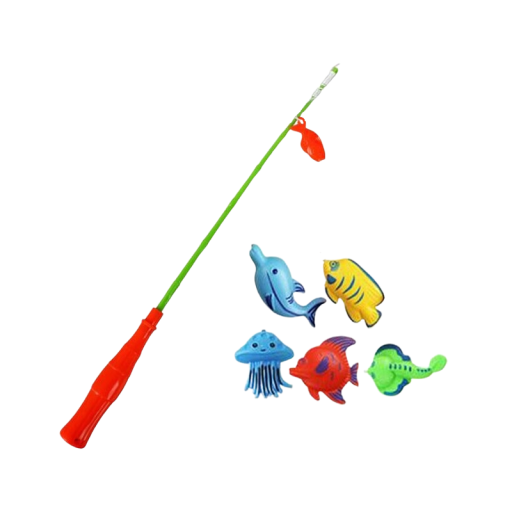 Conjunto de pesca infantil 6 pcs