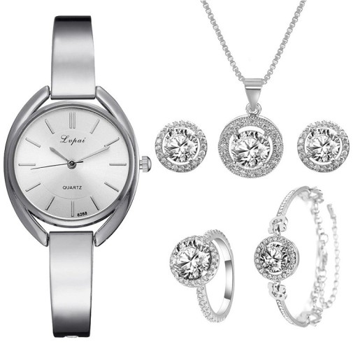 Conjunto de reloj y joyas para mujer Z366