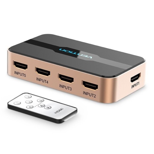 Conmutador HDMI 5:1 K972