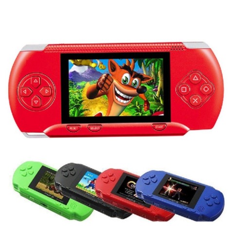 Consola de jogos com 2 cartões de jogos J1309