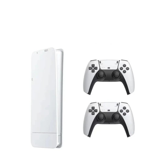 Console di gioco retro M15 con 64GB, uscita HDMI 4K, 2 controller wireless, oltre 20.000 giochi, supporto PS1/GBA/MAME e altro