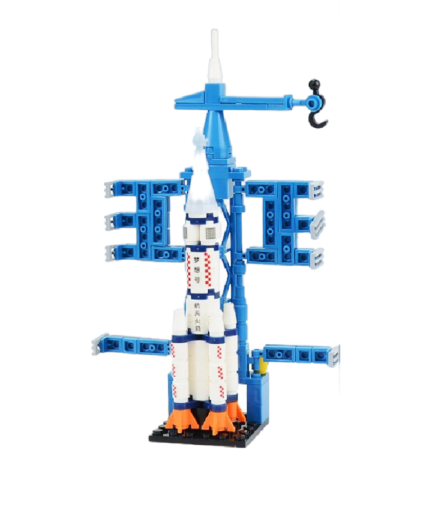 Construction de fusée spatiale 130 pièces