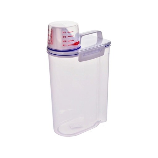 Container for Dry Food with Measuring Spoon