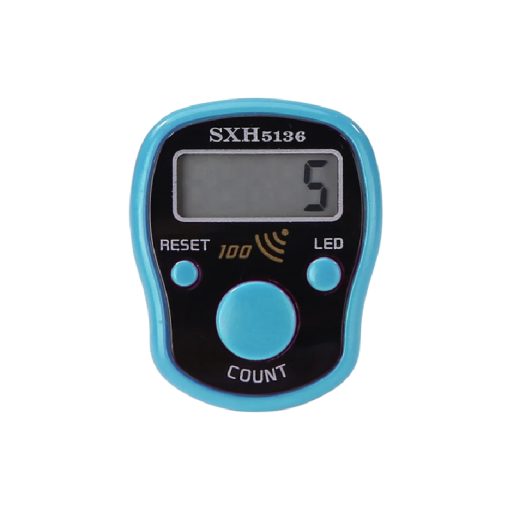 Contatore elettronico da dito con display digitale per il conteggio dei passi facile da usare 1,5 V