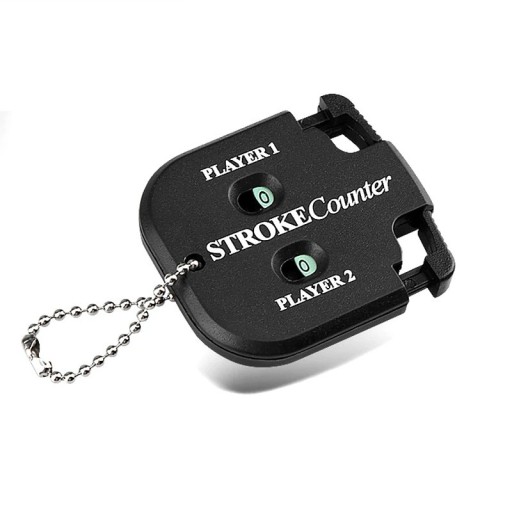 Contor de lovituri de minigolf cu breloc 5,5 x 4,9 cm Contor de scor cu două cifre Putt-uri Ajutor pentru antrenament Accesorii de golf