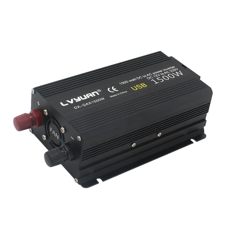 Convertidor de voltaje 12V a 220V 1500W