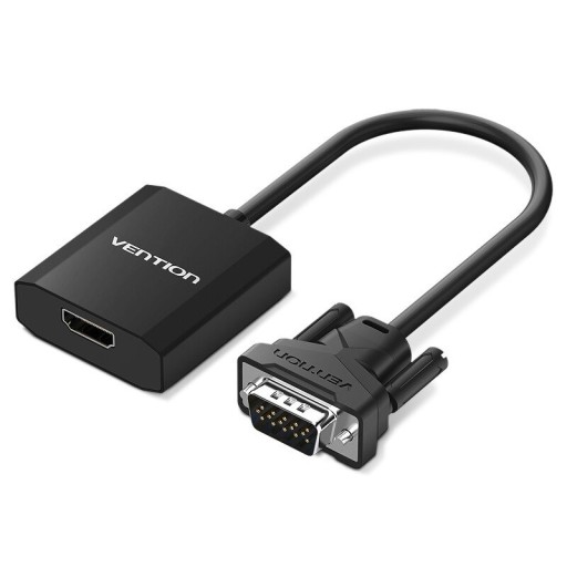 Convertor VGA la HDMI M/F 15 cm Aliaj de aluminiu