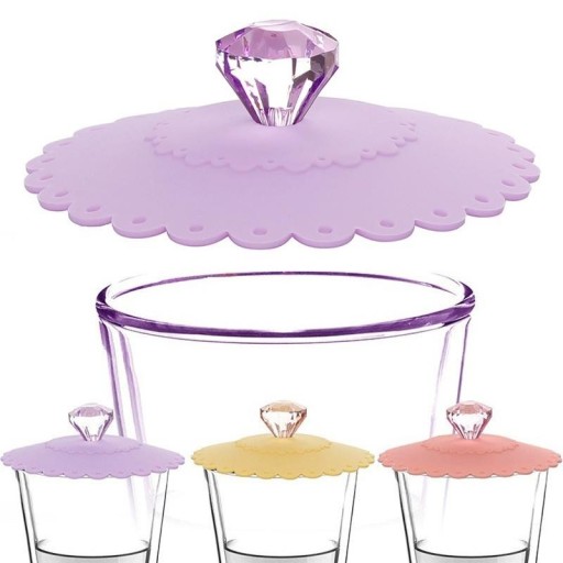 Coperchio per tazza con cristallo