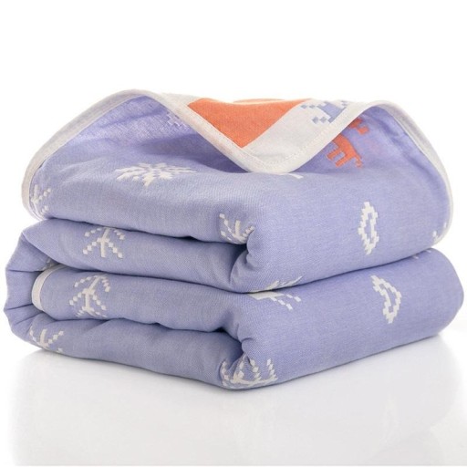 Coperta in cotone per bambini 80x80 cm