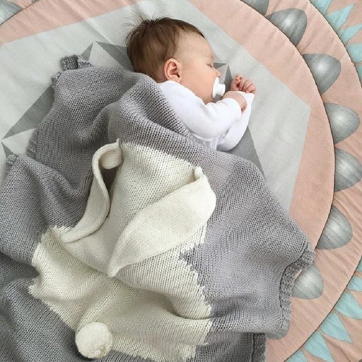 Coperta per bambini con coniglio