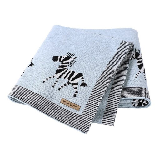 Coperta per bambini con zebra