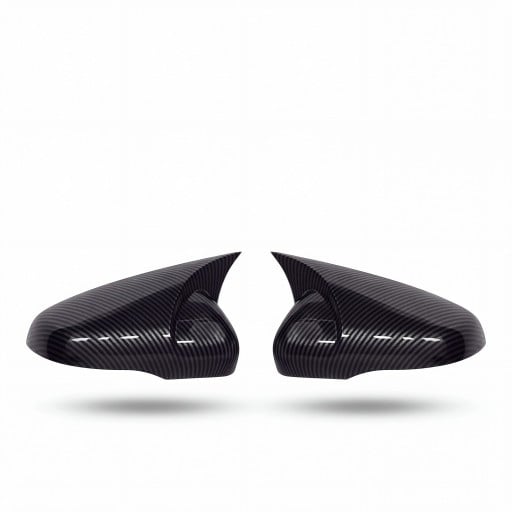 Coperți pentru oglinzile laterale auto, autocolante, stânga și dreapta, 2 buc, ABS, aspect de carbon, pentru VW Golf MK6 GTI GTD R R-Line 2009–2011