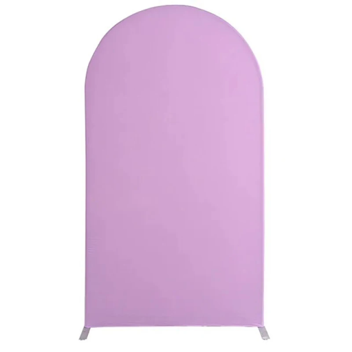 Copertura elastica bifacciale per arco nuziale 120x50 cm drappeggio in spandex per decorazione supporto per palloncini matrimoni e feste di compleanno