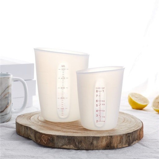 Copo medidor de silicone