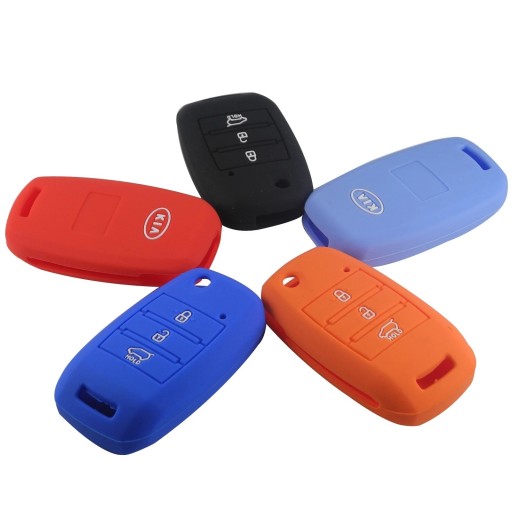 Coque en silicone pour clé Kia