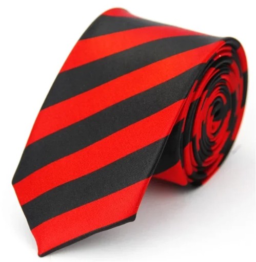 Corbata fina de rayas de colores 145 x 5 cm Corbata unisex con estilo Corbata estrecha elegante Accesorio moderno para hombres y mujeres para eventos sociales y laborales