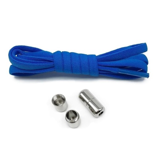 Cordones elásticos con cierre.