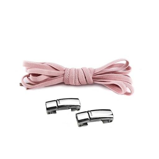 Cordones elásticos con cierre magnético.