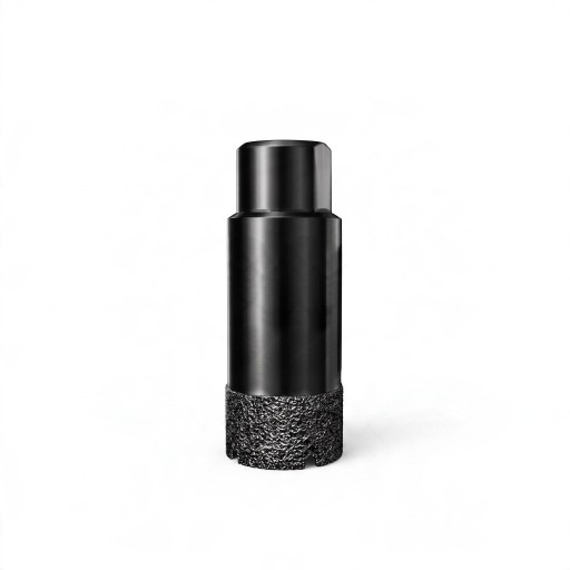Coroncina diamantata 18 mm con filettatura M10 per smerigliatrice angolare Diamante saldato Nero Foratura a secco per piastrelle, marmo, granito