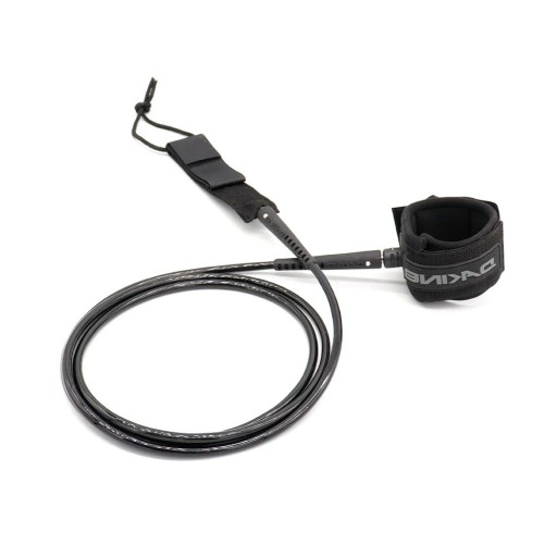 Correa de surf DK Brand 2,4 m TPU 7 mm cuerda recta para pies correa de surf 6–9 pies accesorios para tabla de surf y windsurf