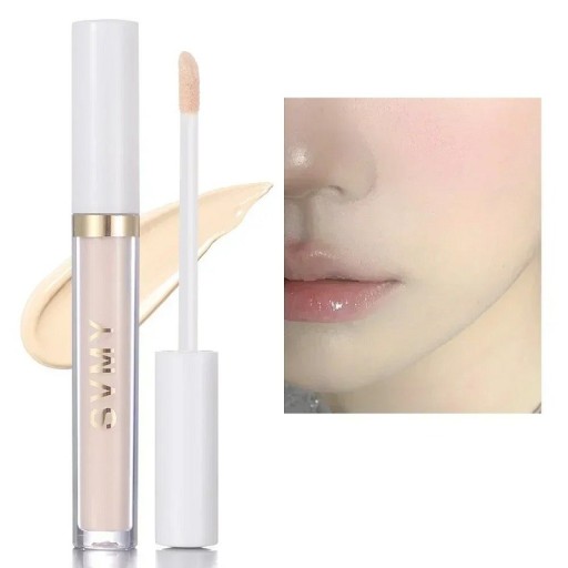 Correcteur liquide waterproof Correcteur hydratant pour la peau Haute couvrance contre l'acné, les cicatrices et les cernes sous les yeux Couvrance longue durée des imperfections