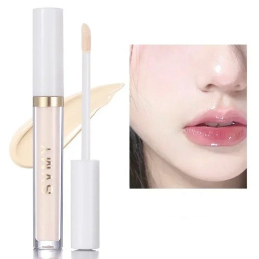 Corrector líquido resistente al agua Corrector hidratante para la piel Alta cobertura de acné, cicatrices y ojeras Cobertura duradera de imperfecciones