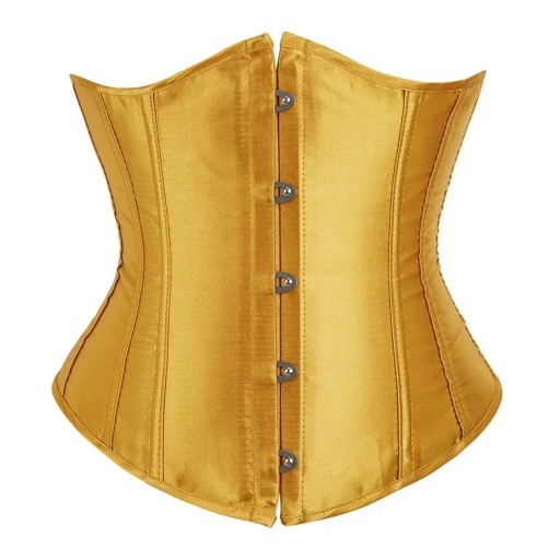 Corset Feminino com Fecho à Frente e Ajuste nas Costas Modelo Liso em Poliéster e Spandex Top Elegante que Define a Cintura e a Silhueta