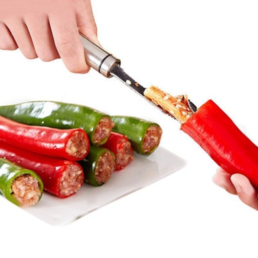 Cortador de corazón de pimiento