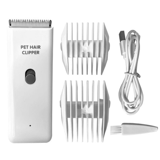 Cortadora de pelo eléctrica para perros Potente recortadora de pelo Recortadora ajustable para uso doméstico y profesional Cuidado del pelo de mascotas
