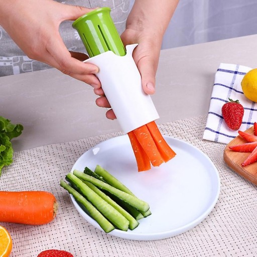 Cortadora de verduras para cortes longitudinales