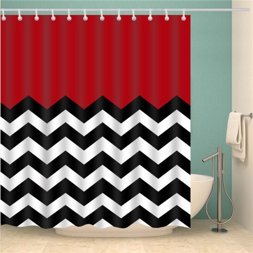 Cortina de ducha con estampado