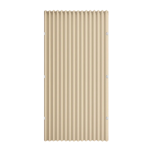 Cortina de porta magnética plissada 240x220 cm poliéster com aparência de linho anéis ganchos de aço inoxidável para grandes passagens