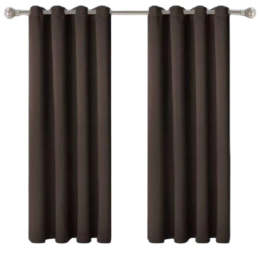 Cortinas opacas con paneles Cortinas de sombreado con suspensión de aro Cortinas modernas con un índice de opacidad de hasta el 90% Cortinas cortavientos con aislamiento térmico 100 x 130 cm