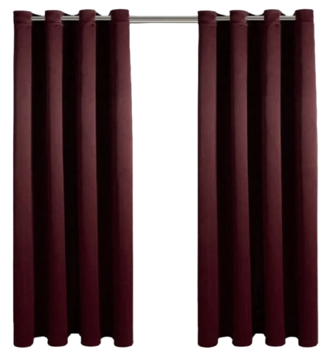 Cortinas opacas con paneles Cortinas de sombreado con suspensión de aro Cortinas modernas con un índice de opacidad de hasta el 90% Cortinas cortavientos con aislamiento térmico 100 x 200 cm