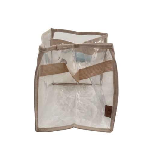 Coș de depozitare transparent pentru jucării pentru copii 32 x 28 x 28 cm Organizator pliabil din PVC pentru jucării Cutie practică pentru depozitarea lucrurilor