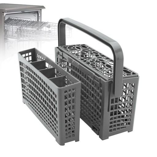 Coș pentru tacâmuri pentru mașina de spălat vase 23,4 x 8,6 x 13,3 cm 23,4 x 4,8 x 13,3 cm Plastic 2 părți Compatibil Bosh Maytag Kenmore KitchenAid GE Samsung Frigidaire