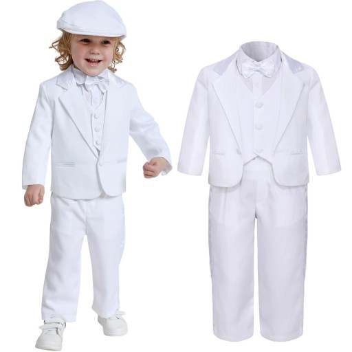 Costum băiețel cu pălărie B1378 Costum băiețel cu pălărie B1378