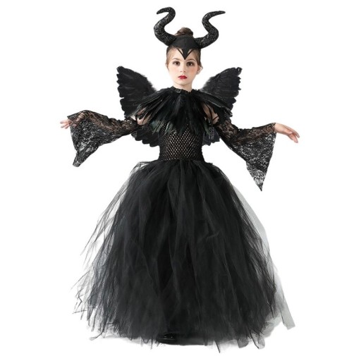 Costume de fille reine maléfique P3873