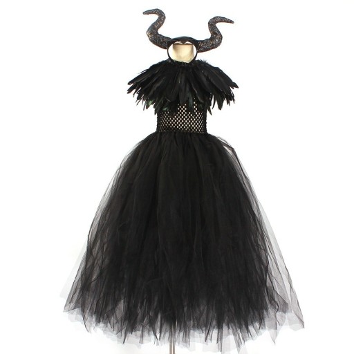 Costume de fille reine maléfique P3873