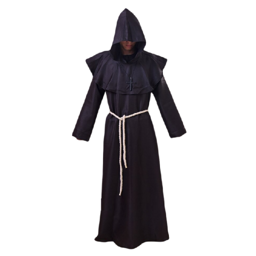 Costume médiéval de moine