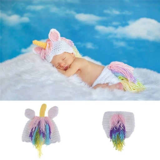 Costume per bambini per foto Unicorno